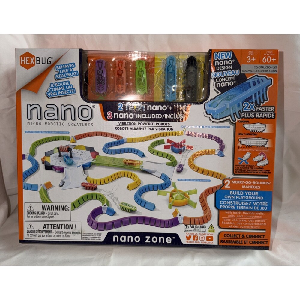 HEXBUG NANO MICRO ROBOTIC CREATURES NANO ZONE BEHAVES LIKE A REAL BUG